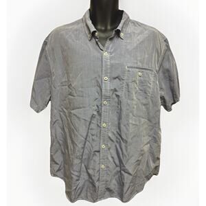 Tommy Bahama Jeans Shirt Mens Size XL Blue Button Down Tencel Casual